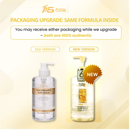 Ashley Shine Niacinamide Ultimate Glow Serum 2 in 1 (Face & Body) – 520ml