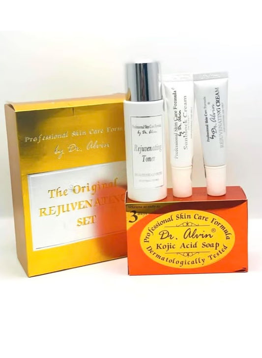 Dr. Alvin Rejuvenating Set Professional Skin Care Formula | Advanced Anti-Aging & Skin Repair Solution