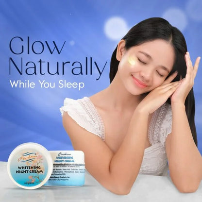 Porcelana Radiant Renewal Whitening Night Cream – Dark Spot Corrector & Overnight Brightening Repair