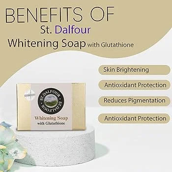 St. Dalfour Whitening Soap With Glutathione – 135g