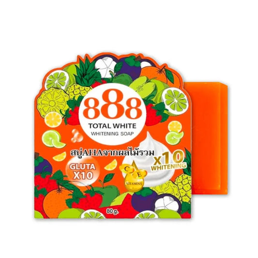 888 Total White 10X Whitening Soap – 80g