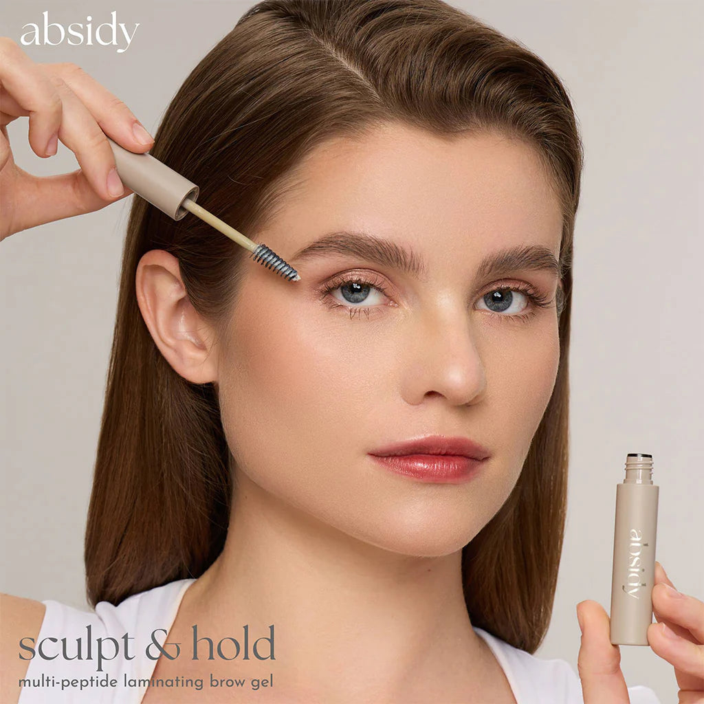 Absidy Sculpt & Hold Multi-Peptide Laminating Brow Gel – Clear 7g