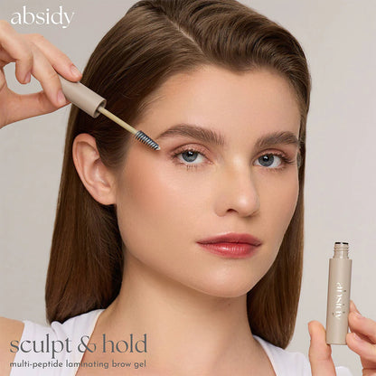 Absidy Sculpt & Hold Multi-Peptide Laminating Brow Gel – Clear 7g