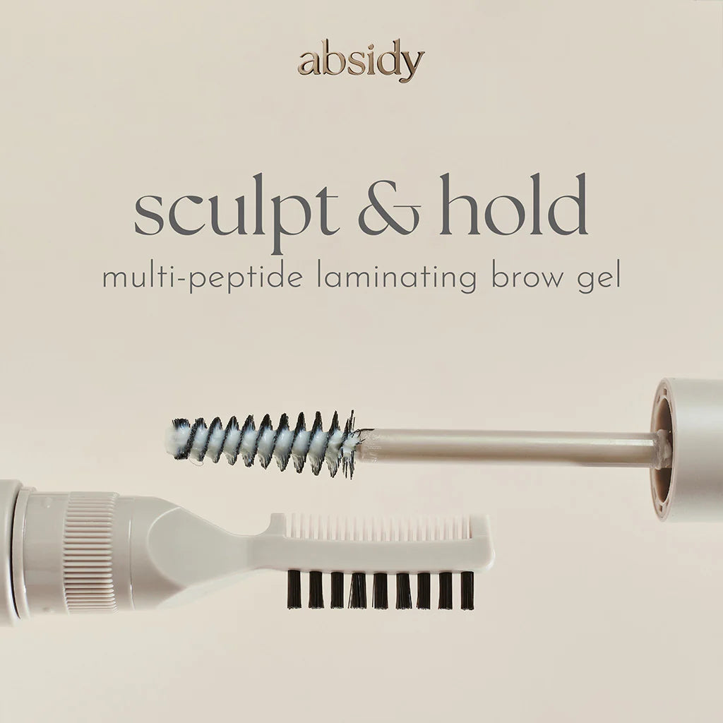 Absidy Sculpt & Hold Multi-Peptide Laminating Brow Gel – Clear 7g
