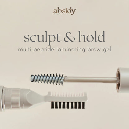 Absidy Sculpt & Hold Multi-Peptide Laminating Brow Gel – Clear 7g