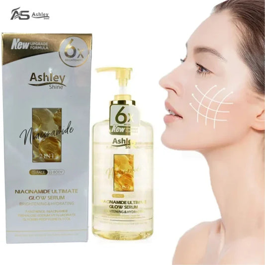 Ashley Shine Niacinamide Ultimate Glow Serum 2 in 1 (Face & Body) – 520ml