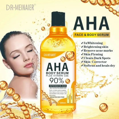 Dr.Meinaier 90% Intensive AHA Body Serum Vitamin C & E – 500ml