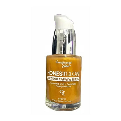 Honest Glow 24K Gold Papaya Serum – 30ml