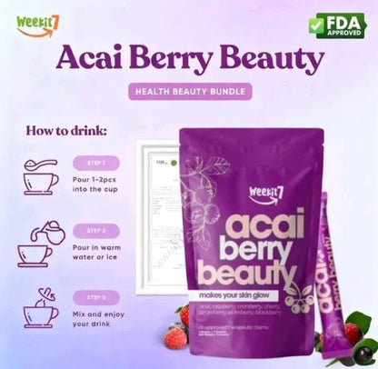 Weekit7 Acai Berry Beauty – 7 Sachets (35g)