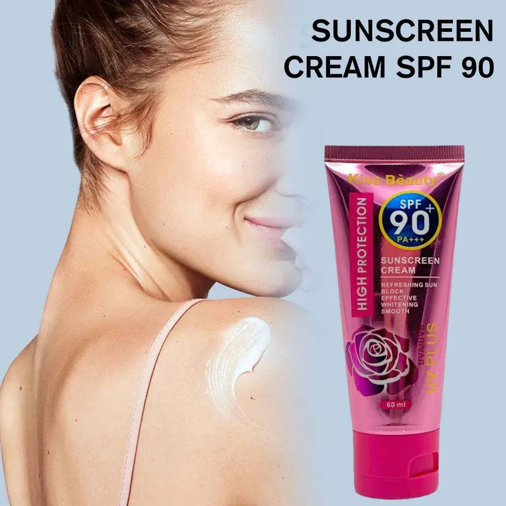 Kiss Beauty Sunscreen Cream SPF 90+ PA+++ – 60ml