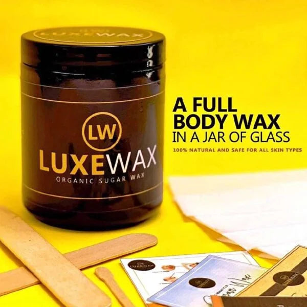 Luxe Wax Organic Sugar Wax – 350g
