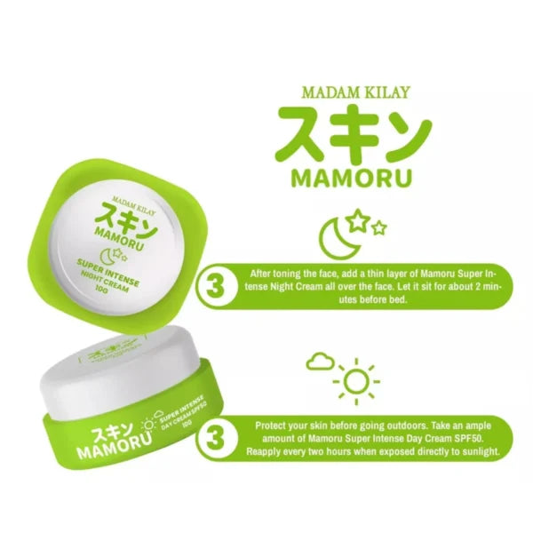 Madam Kilay Mamoru 4+1 Super Intense Rejuvenating Set