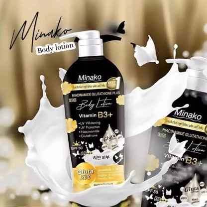 Minako Niacinamide Glutathione Plus 10% Body Lotion – 500ml