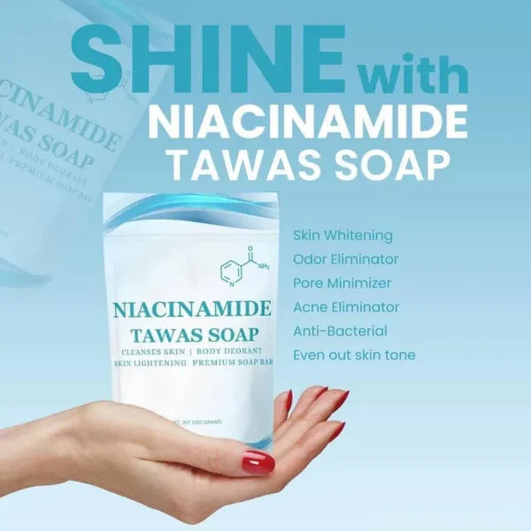 Niacinamide Tawas Soap – 100g