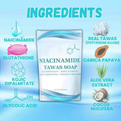 Niacinamide Tawas Soap – 100g