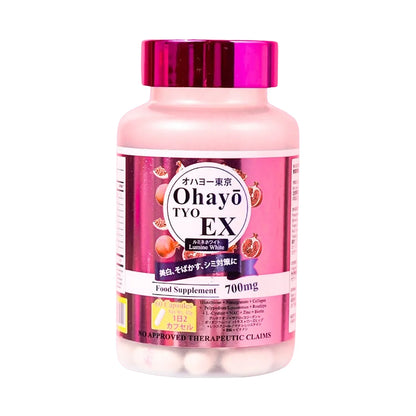 Ohayo Tyo EX Lumine White Glutathione 700mg – 60 Cap