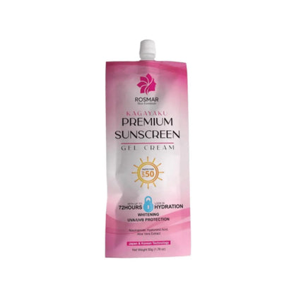 Rosmar Kagayaku Premium Sunscreen Gel Cream SPF50 – 50g