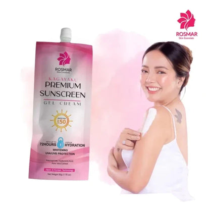 Rosmar Kagayaku Premium Sunscreen Gel Cream SPF50 – 50g