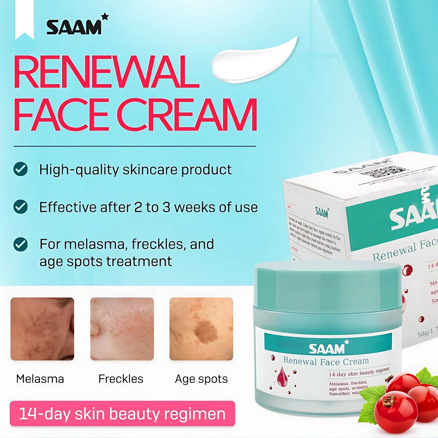 SAAM Renewal Face Cream – 50g