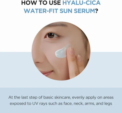 SKIN1004 Madagascar Centella Hyalu-Cica Water-Fit Sun Serum SPF50+ PA++++ – 50ml