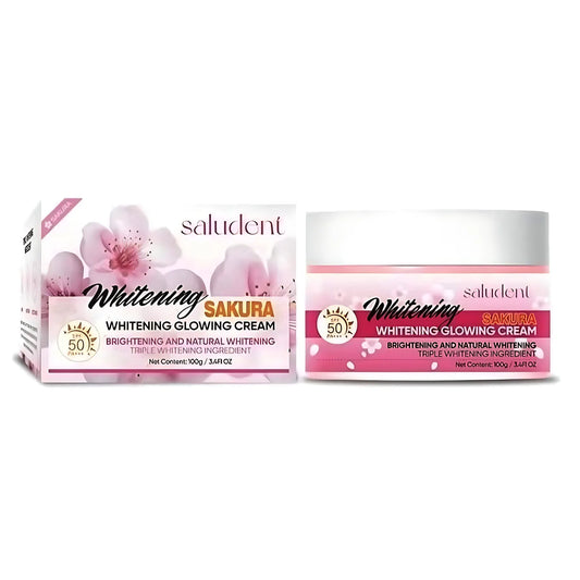 Saludent Brightening Sakura Brightening Glowing Cream SPF50 PA+++ – 100g