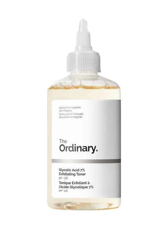 The Ordinary Glycolic Acid 7% Exfoliating Toner – 240ml