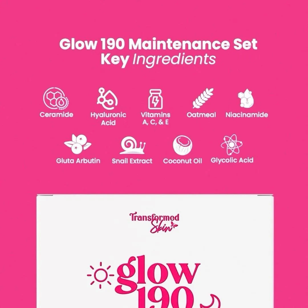 Transformed Skin Glow 190 Maintenance Set