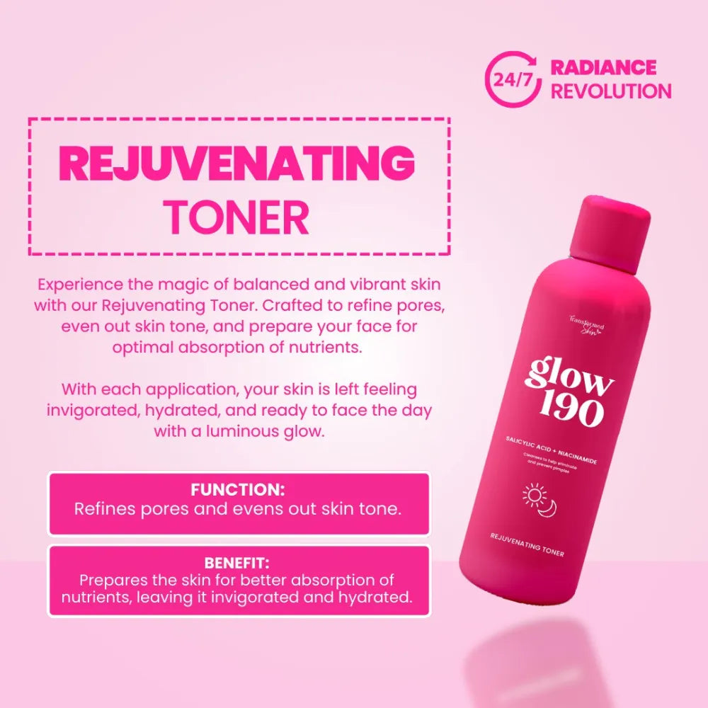 Transformed Skin Glow 190 Rejuvenating Set