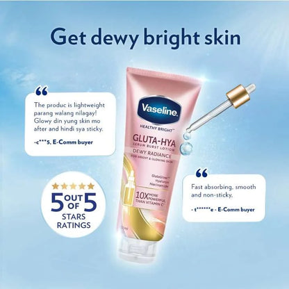 Vaseline Gluta-Hya Serum Burst Lotion Dewy Radiance – 330ml