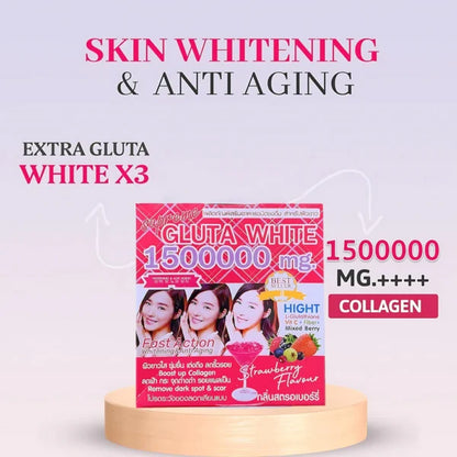 Gluta White 1500000mg Whitening & Anti-Aging Drink