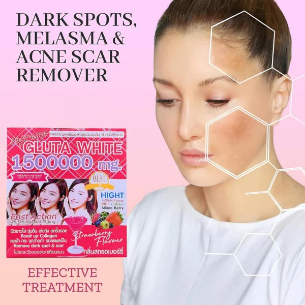 Gluta White 1500000mg Whitening & Anti-Aging Drink