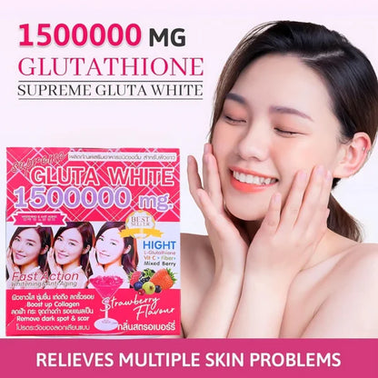 Gluta White 1500000mg Whitening & Anti-Aging Drink