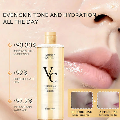 Kniyea VC Toner Sadoer Niacinamide Kiss Beauty Sunscreen Combo