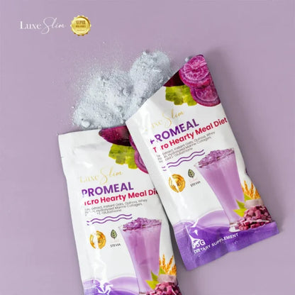 Luxe Slim ProMeal Taro Hearty Meal Diet – 10 Sachets x 35g