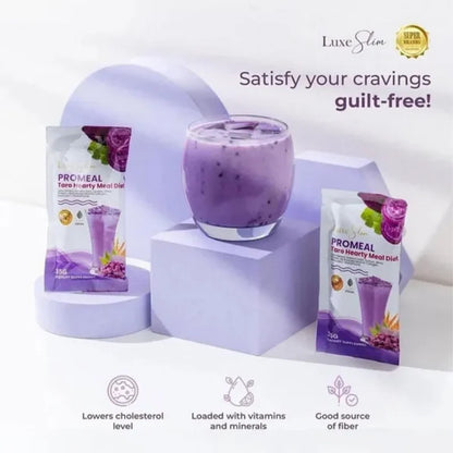 Luxe Slim ProMeal Taro Hearty Meal Diet – 10 Sachets x 35g